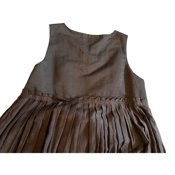 Miss Me Silk Blend Babydoll Bubble Mini Dress M - Picture 3 of 12